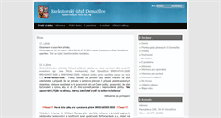 Desktop Screenshot of exekutorurad.cz